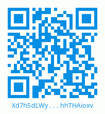 QR Code Dash address